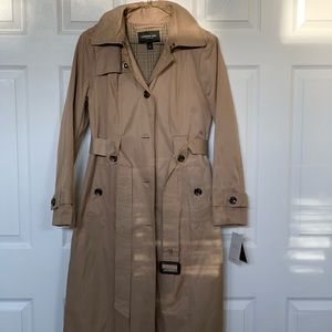 London Fog Hooded Trench-coat NWT